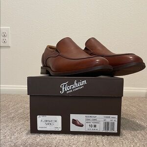 Florsheim Men's Cognac Leather Loafers